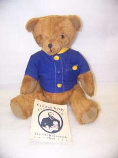 TEDDY ROOSEVELT BEAR AND ORIGINAL BOOK  