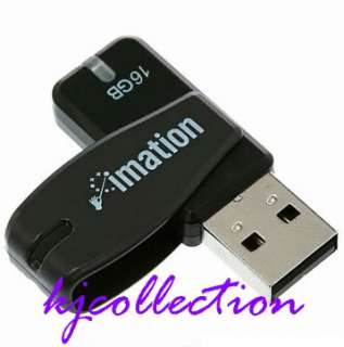 IMATION 16GB 16G USB Flash Drive Password BLK NANO PRO  