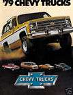 1979 CHEVROLET CHEVY EL CAMINO SUBURBAN BLAZER BROCHURE