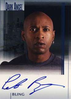 Dark Angel Peter Bryant Bling Auto Autograph Trading Card  