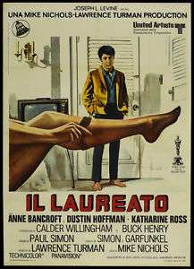The Graduate Dustin Hoffman vintage movie poster #3  