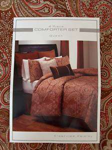 PC. COMFORTER SET QUEEN SIZE 2 SHAMS AND BEDSKIRT NEW  