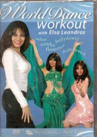 WDNY WORLD DANCE WORKOUT Belly, Salsa, Bollywood DVD  