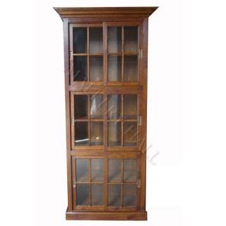 Sliding Door Bookcase Glass Panel Doors Shelving  