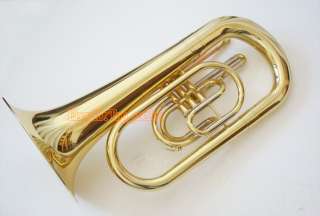 Gold Brass Marching Euphonium professional New Case  