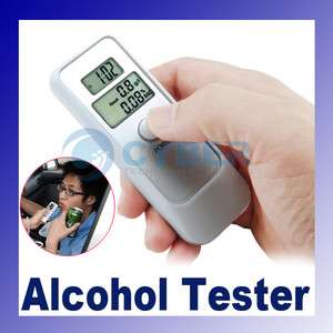 Digital Alcohol Breath Tester Analyzer Breathalyzer LCD  