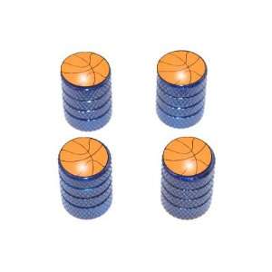  Basketball   NBA Tire Rim Valve Stem Caps   Blue 