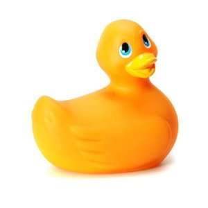 Big Teaze Toys Travel Size Orange Rubber Ducky Bath & Shower Personal 