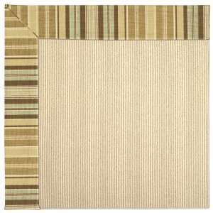   Zoe Beach Sisal 2009 Espresso 778 6 Octagon Area Rug