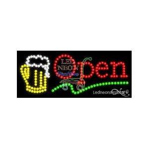  Beer Open LED Sign