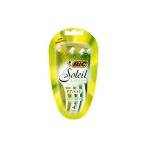  Bic Soleil Pivot Disposable Razors Citron 6x4 Health 