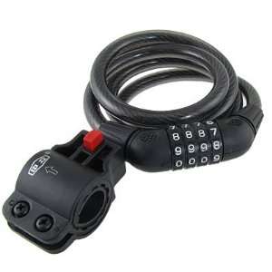   Bicycle Bike Spiral Cable Combination Lock