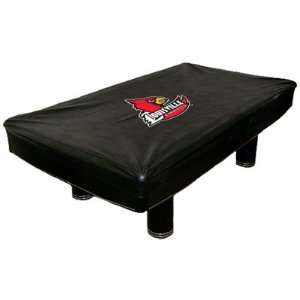 Louisville Cardinals   College Billiard Table Cover Universal Fit 
