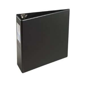   Durable Reference Binders with Label Holders Round Ring 2, Black