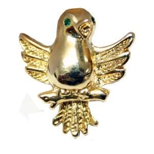  Gold Plated Petite Baby Bird Pin   Fashion Brooch Jewelry
