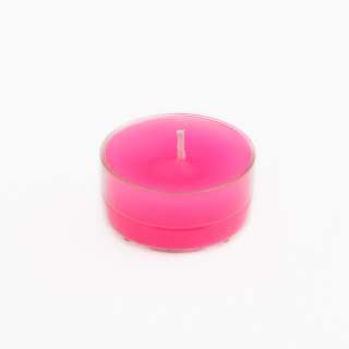ZestCandle Hot Pink Tealight Candles (50pcs/Pack)  