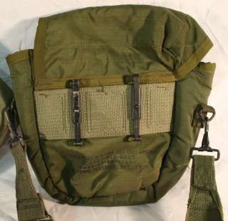 USGI ARMY CANTEEN OD w/ M 1 & COVER POUCH 2 QT ALICE VG  