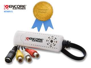 Encore ENMVG USB Video & Audio Capture Adapter Card DVR  