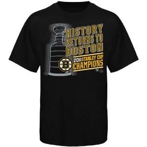 Old Time Hockey Boston Bruins 2011 NHL Stanley Cup Champions History 