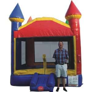  Bounce House Mini   Rainbow 10x10X8 Inflatable   Free Blower 