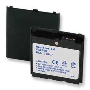 Battery For LG Cell Phone VX8600 CHOCOLATE FLIP AX8600  