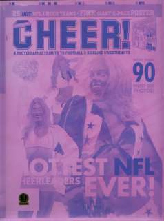 CHEER Beckett Printing Plate Set Cheerleading Magazine  