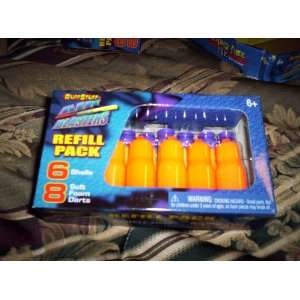  Ruff Stuff Air Blasters 8 Dart, 6 Shell Refill Pack for 