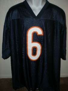   Cutler #6 Chicago BEARS MENS XXLarge 2XL Navy Blue Jersey TZB  