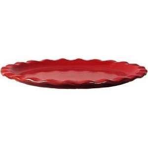   Henry 14 x 6 inch Rectangular Cake Plate, Cerise