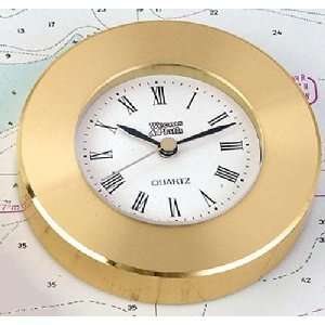  Brass Paperweight Clock Chart Weight