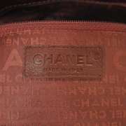 CHANEL Leather Chocolate Bar Quilted Mademoiselle Lock Shoulder Bag