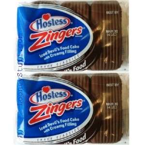 HOSTESS ZINGERS CHOCOLATE CAKES   3 per Pack   6 Packs  