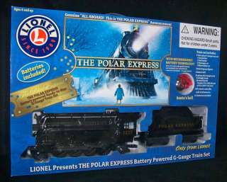 Polar Express Train Set Christmas Movie Lionel G Gauge  