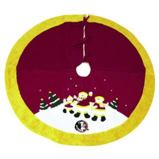 Florida State Seminoles Snowman Christmas Tree Skirt  