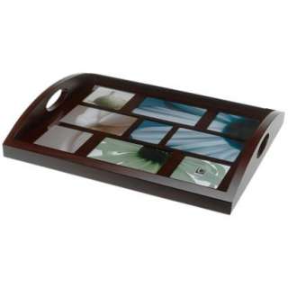 Photo Holding Host Serving Tray   Espresso.Opens in a new window