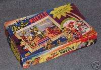 Vintage Disney Jaymar puzzle box NO PUZZLE BOX ONLY  