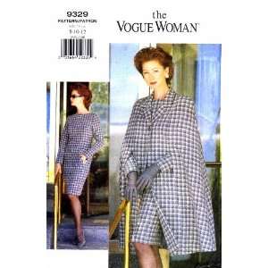 Vogue 9329 Sewing Pattern Womens Cape and Dress Size 8   10   12 Bust 