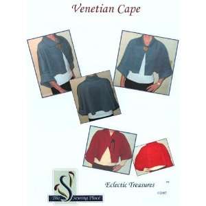    LJ Designs Venetian Cape Pattern By The Each Arts, Crafts & Sewing