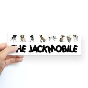  THE JACKMOBILE Bumper STICKER License plate frame Bumper 