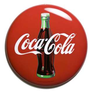 Coca Cola Button 16 Inch Round  
