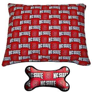  North Carolina State Wolfpack Pillow Dog Bed & Toy Pet 