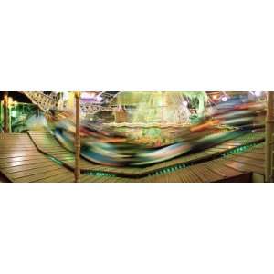 Carousel in Motion, Amusement Park, Stuttgart, Germany 