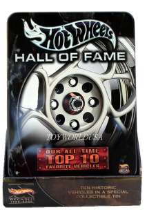 Hot Wheels HALL OF FAME Collectible Tin Box Only  