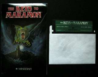 The Keys to Maramon Commodore 64 Mindcraft +CIB+  