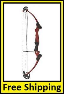 Genesis Original Left Handed Red Compound Bow  