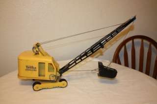 Vintage Tonka Drag Line 1960s Shovel Construction Tractor EUC  