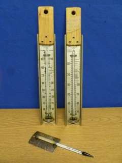 Vintage AIRGUIDE Cooking Thermometer Set J36  