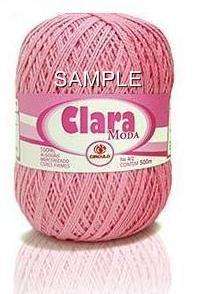 500m 150g CLARA MODA Crochet Cotton Yarn Thread Size 3  
