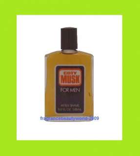 COTY MUSK BY COTY COLOGNE MEN 5 OZ AFTER SHAVE NEW  