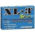 XL 3 Xtra Cough Cold Fever Aches Pains Runny Nose 12 C